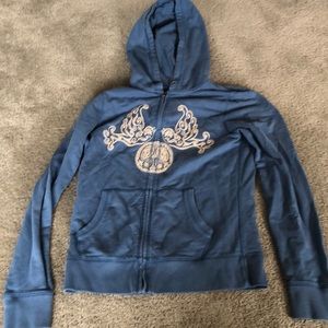 Lucky Brand Full Zip Sweater Size M